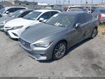 2018 Infiniti Q50 3.0t Luxe Gray vin: JN1EV7AP9JM353992