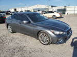 2018 Infiniti Q50 Luxe Gray vin: JN1EV7AP9JM356410