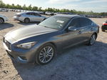 2018 Infiniti Q50 Luxe Gray vin: JN1EV7AP9JM356410