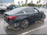 2018 Infiniti Q50 3.0t Luxe Черный vin: JN1EV7AP9JM361686