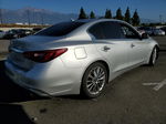 2019 Infiniti Q50 Luxe Silver vin: JN1EV7AP9KM510406