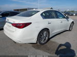 2019 Infiniti Q50 3.0t Luxe Белый vin: JN1EV7AP9KM512351