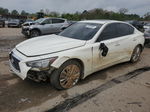 2019 Infiniti Q50 Luxe White vin: JN1EV7AP9KM513077