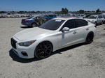 2019 Infiniti Q50 Luxe White vin: JN1EV7AP9KM515864