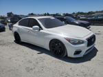 2019 Infiniti Q50 Luxe White vin: JN1EV7AP9KM515864