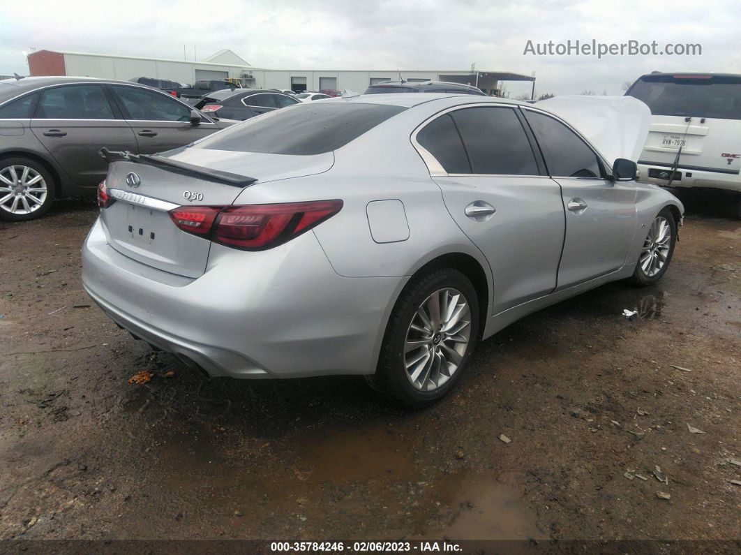 2019 Infiniti Q50 3.0t Luxe Gray vin: JN1EV7AP9KM515976