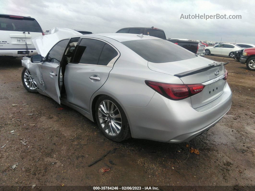 2019 Infiniti Q50 3.0t Luxe Серый vin: JN1EV7AP9KM515976