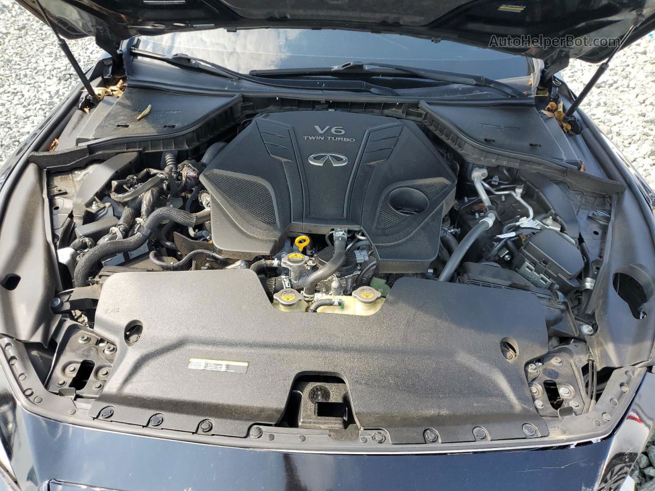 2019 Infiniti Q50 Luxe Black vin: JN1EV7AP9KM519543