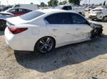 2019 Infiniti Q50 Luxe White vin: JN1EV7AP9KM541011