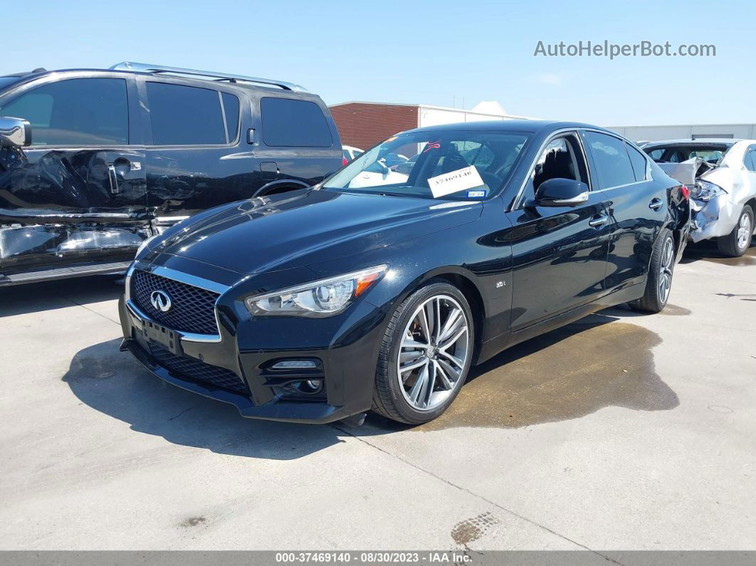 2016 Infiniti Q50 3.0t Sport Black vin: JN1EV7APXGM302591