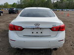 2016 Infiniti Q50 Premium White vin: JN1EV7APXGM306334