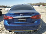 2018 Infiniti Q50 Luxe Blue vin: JN1EV7APXJM350809