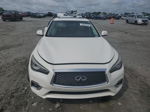 2018 Infiniti Q50 Luxe White vin: JN1EV7APXJM354603