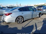 2018 Infiniti Q50 3.0t Sport Silver vin: JN1EV7APXJM354813