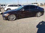 2018 Infiniti Q50 Luxe Brown vin: JN1EV7APXJM359977