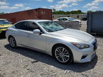 2018 Infiniti Q50 Luxe Silver vin: JN1EV7APXJM591656