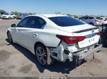 2019 Infiniti Q50 3.0t Sport White vin: JN1EV7APXKM513735