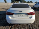 2019 Infiniti Q50 Luxe White vin: JN1EV7APXKM514349