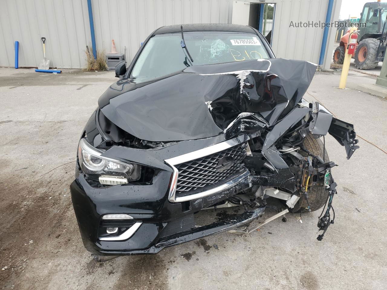 2019 Infiniti Q50 Luxe Silver vin: JN1EV7APXKM518949