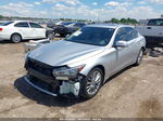 2019 Infiniti Q50 3.0t Luxe Silver vin: JN1EV7APXKM543348