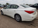 2016 Infiniti Q50 Premium White vin: JN1EV7AR0GM340347