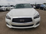 2016 Infiniti Q50 Premium White vin: JN1EV7AR0GM340347