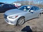 2016 Infiniti Q50 3.0t Premium Серебряный vin: JN1EV7AR0GM341109