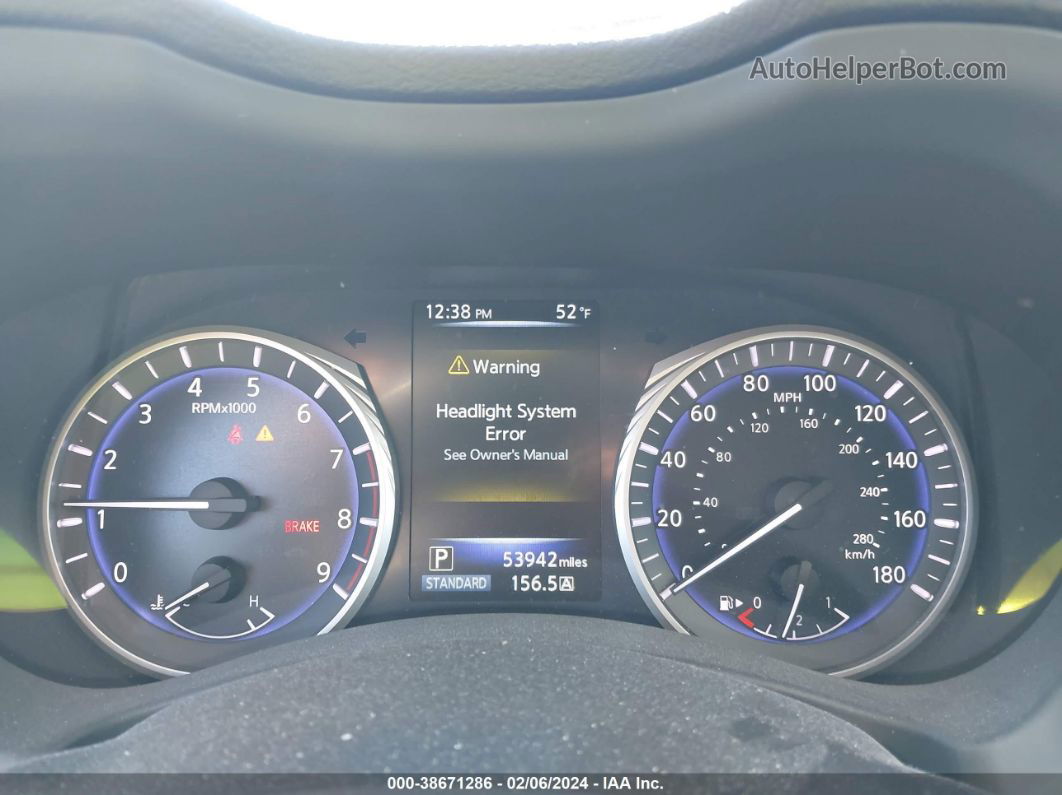 2016 Infiniti Q50 3.0t Premium Серебряный vin: JN1EV7AR0GM341109