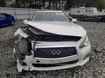 2016 Infiniti Q50 Premium White vin: JN1EV7AR0GM344575