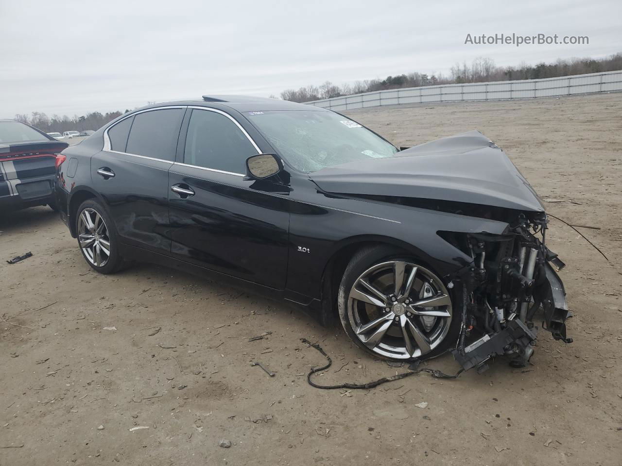 2016 Infiniti Q50 Premium Black vin: JN1EV7AR0GM346214