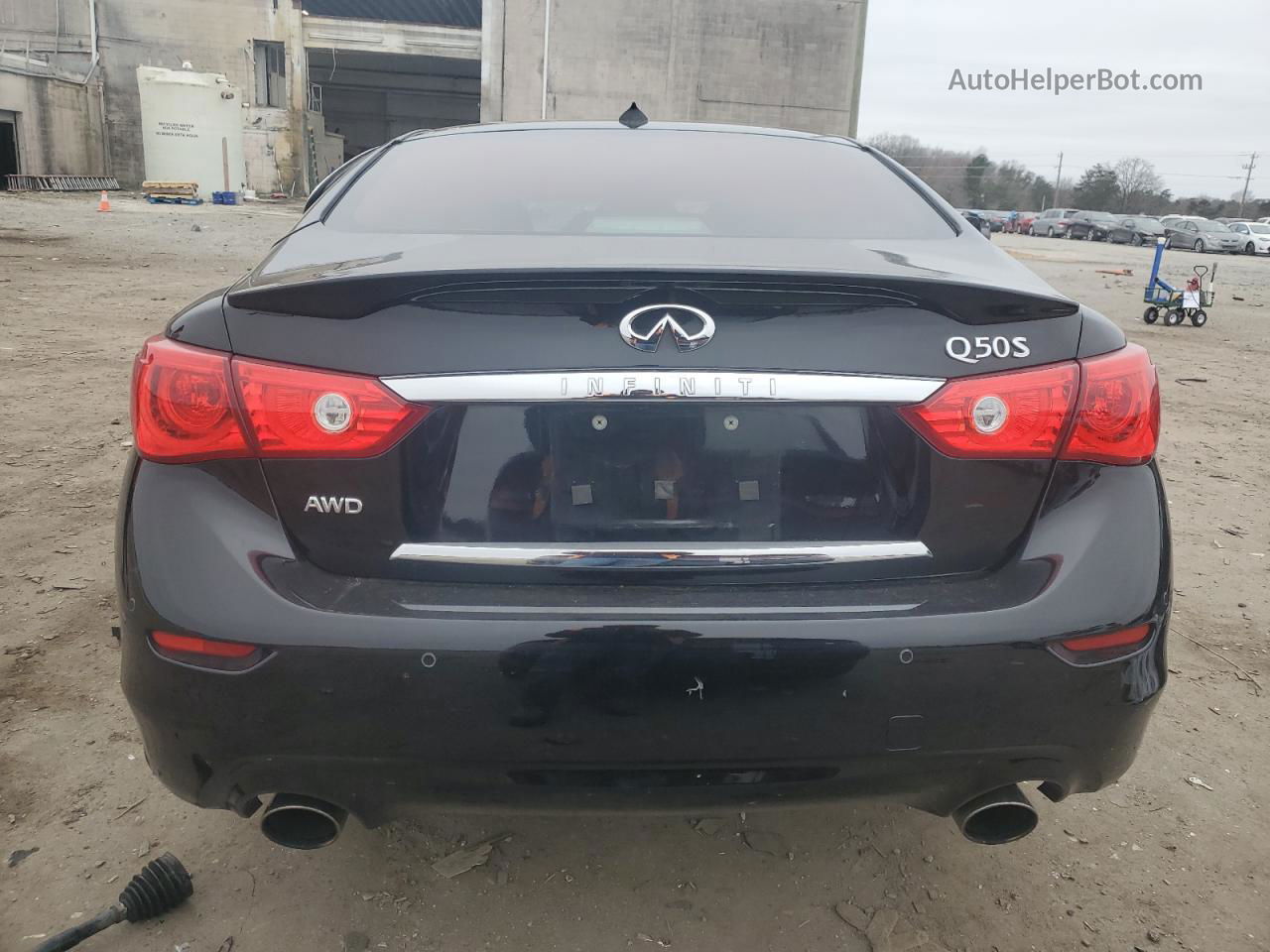 2016 Infiniti Q50 Premium Black vin: JN1EV7AR0GM346214