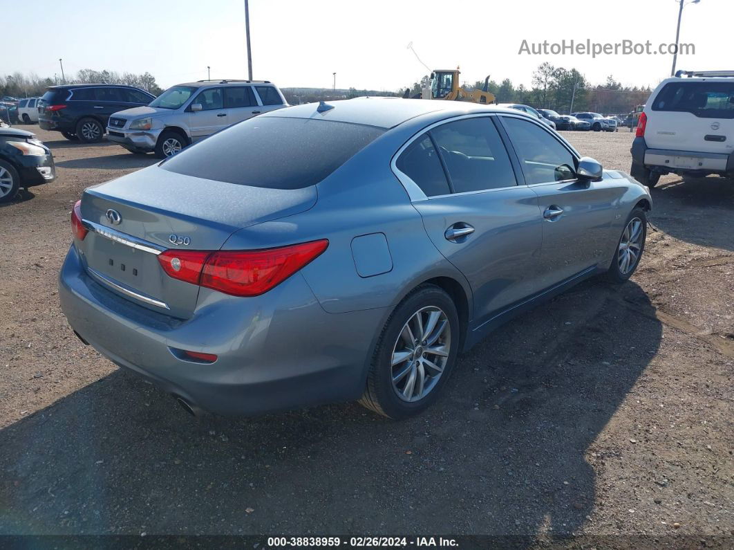 2016 Infiniti Q50 3.0t Premium Gray vin: JN1EV7AR0GM346682