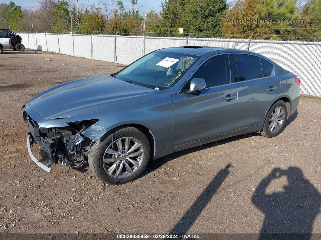 2016 Infiniti Q50 3.0t Premium Gray vin: JN1EV7AR0GM346682