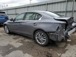 2018 Infiniti Q50 Luxe Gray vin: JN1EV7AR0JM442822