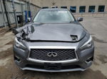 2018 Infiniti Q50 Luxe Gray vin: JN1EV7AR0JM442822