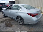 2019 Infiniti Q50 3.0t Luxe Silver vin: JN1EV7AR0KM558863