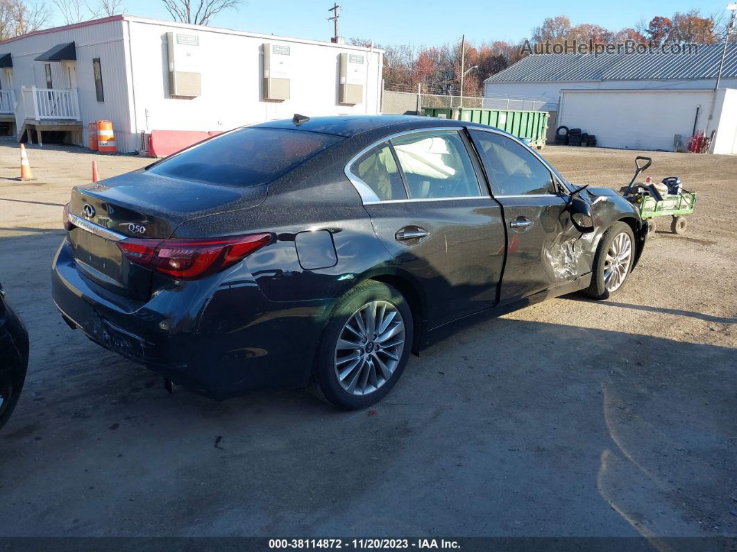 2019 Infiniti Q50 3.0t Luxe Black vin: JN1EV7AR0KM558927