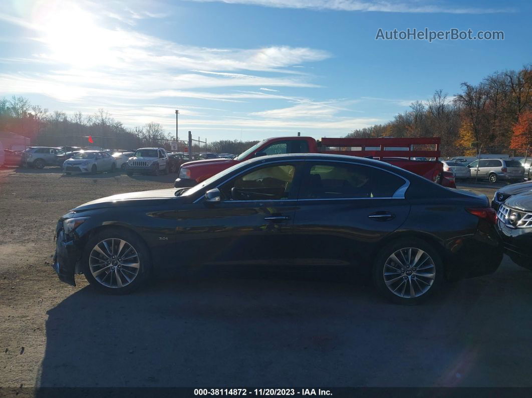 2019 Infiniti Q50 3.0t Luxe Black vin: JN1EV7AR0KM558927