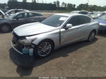 2019 Infiniti Q50 3.0t Luxe Silver vin: JN1EV7AR0KM559219