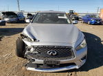 2019 Infiniti Q50 Luxe Silver vin: JN1EV7AR0KM591247