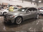 2019 Infiniti Q50 3.0t Signature Edition Gray vin: JN1EV7AR0KM591488