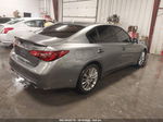 2019 Infiniti Q50 3.0t Signature Edition Gray vin: JN1EV7AR0KM591488