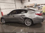 2019 Infiniti Q50 3.0t Signature Edition Gray vin: JN1EV7AR0KM591488