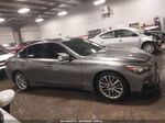 2019 Infiniti Q50 3.0t Signature Edition Gray vin: JN1EV7AR0KM591488