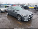 2019 Infiniti Q50 3.0t Luxe Gray vin: JN1EV7AR0KM592835