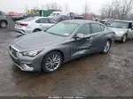 2019 Infiniti Q50 3.0t Luxe Gray vin: JN1EV7AR0KM592835