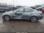 2019 Infiniti Q50 3.0t Luxe Gray vin: JN1EV7AR0KM592835