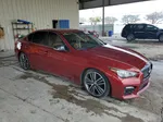 2016 Infiniti Q50 Premium Burgundy vin: JN1EV7AR1GM340423