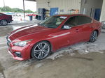 2016 Infiniti Q50 Premium Burgundy vin: JN1EV7AR1GM340423