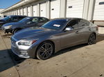 2016 Infiniti Q50 Premium Gray vin: JN1EV7AR1GM340681